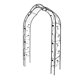 Metal Garden Arch Assemble Freely With 8 Styles Arbor Trellis Climbing Plants Outdoor