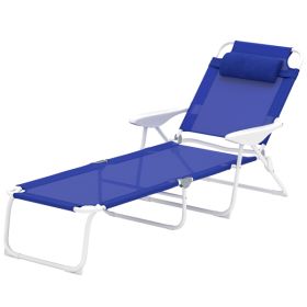 Loungers, Beach Chairs - Not Shipped On Weekends (Color: Blue)