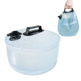 13L Portable Camping Water Bag Outdoor Travel Car Water Storage Equipment Emergency Foldable Water Container Home Living Water Tanks (Option: 13L-Transparent)